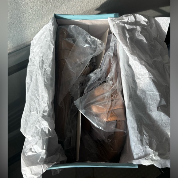 Seychelles NEW Low Key Glow Up Sandal Tan Leather Size 6 - Picture 4 of 13